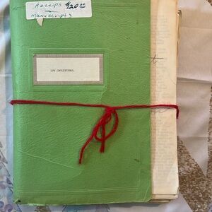 Old Receipts & Manuscripts